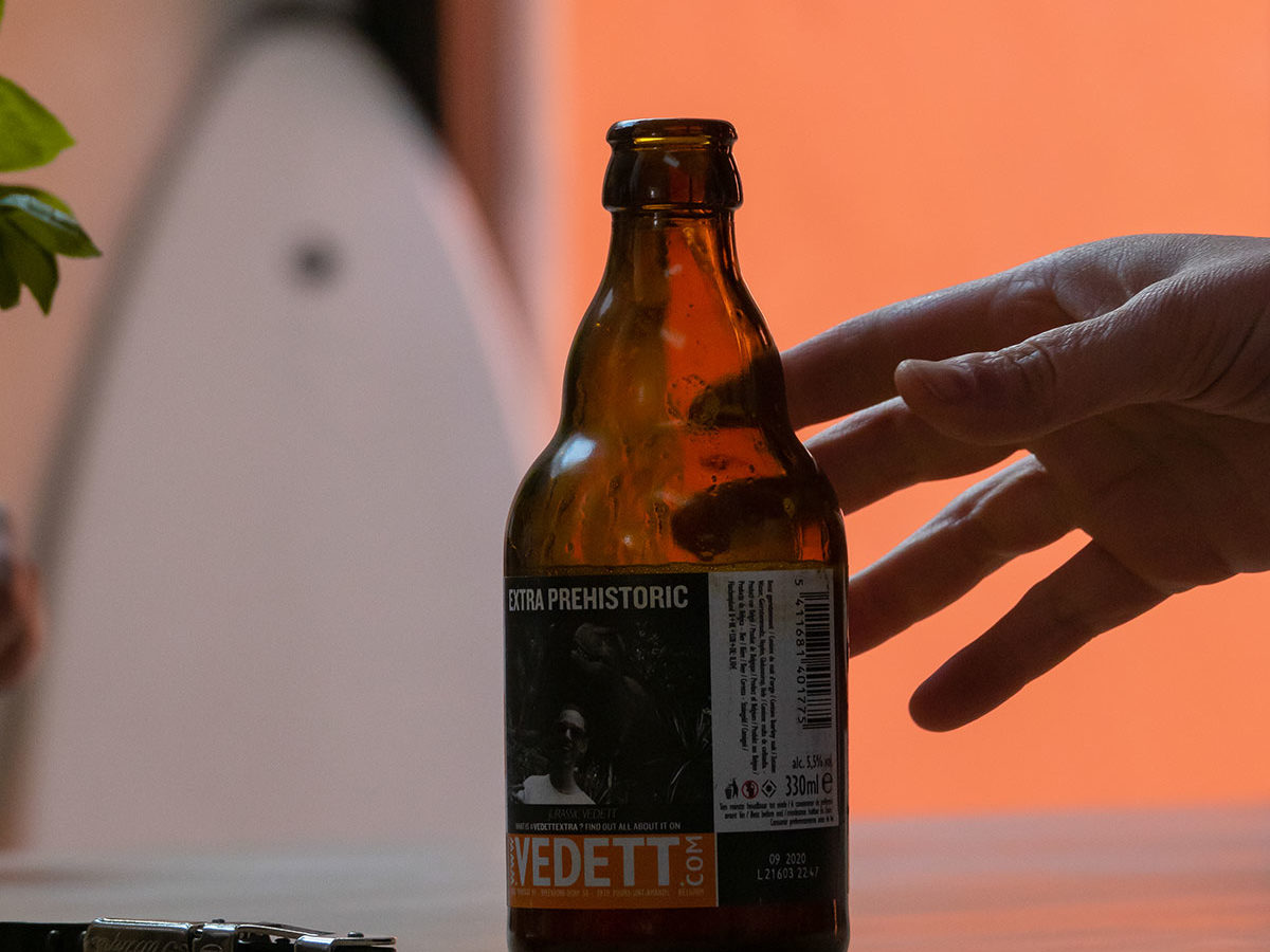 Bière Vedett à déguster durant l'escape game organisé par Ready-Steady