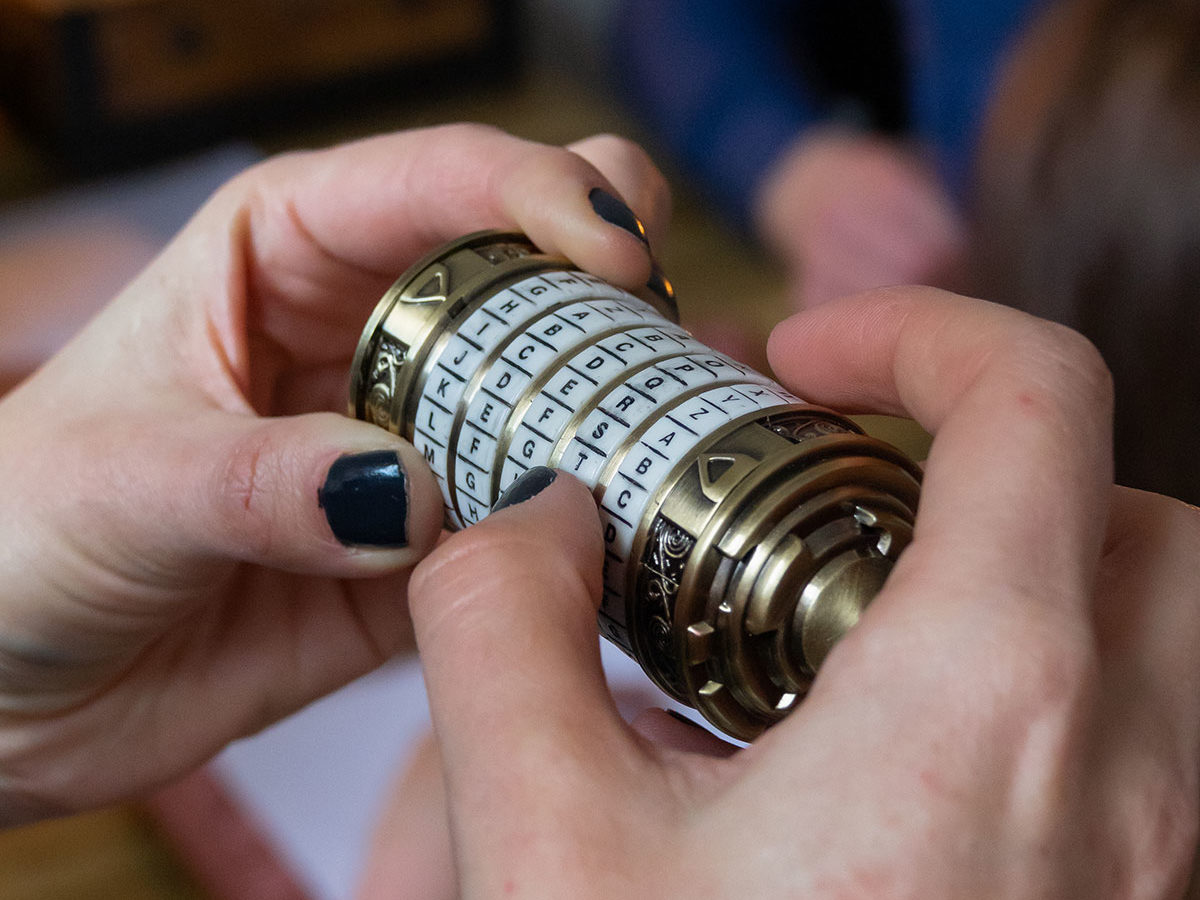 Énigme à résoudre pendant l'escape game organisé par Ready-Steady