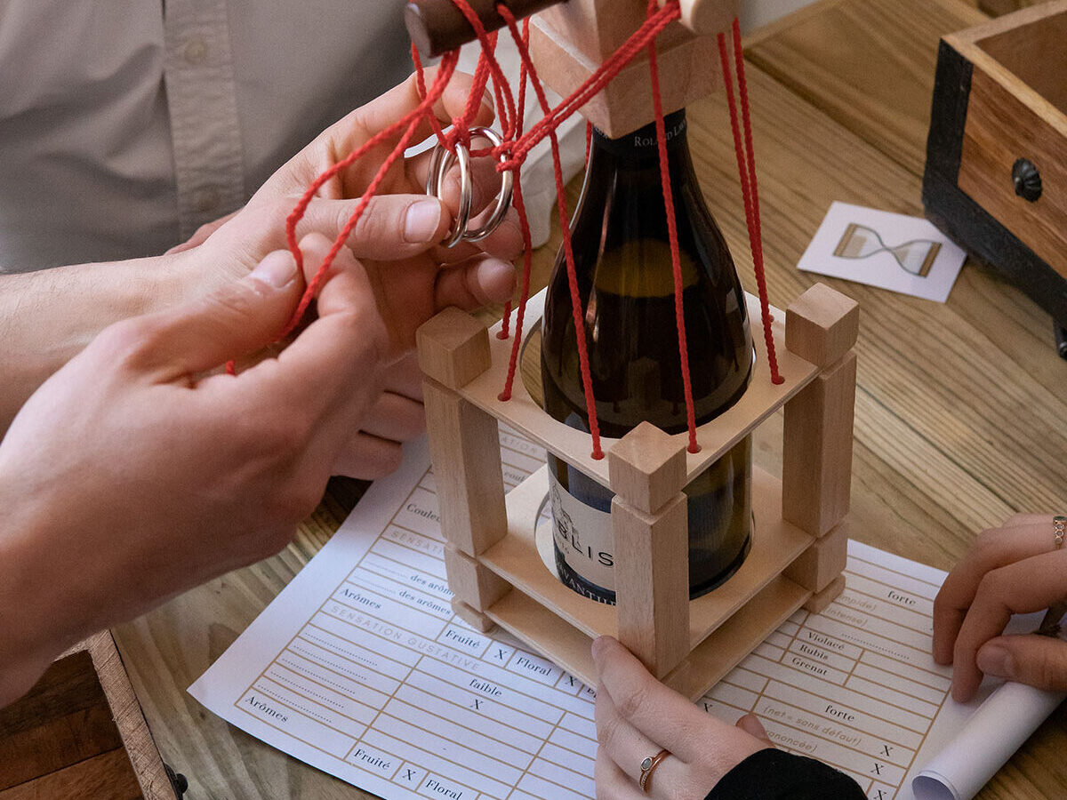 Énigme à résoudre pendant l'escape game organisé par Ready-Steady