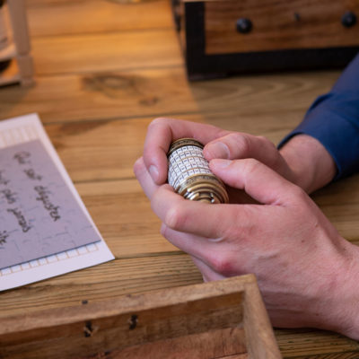 Énigme à résoudre pendant l'escape game organisé par Ready-Steady