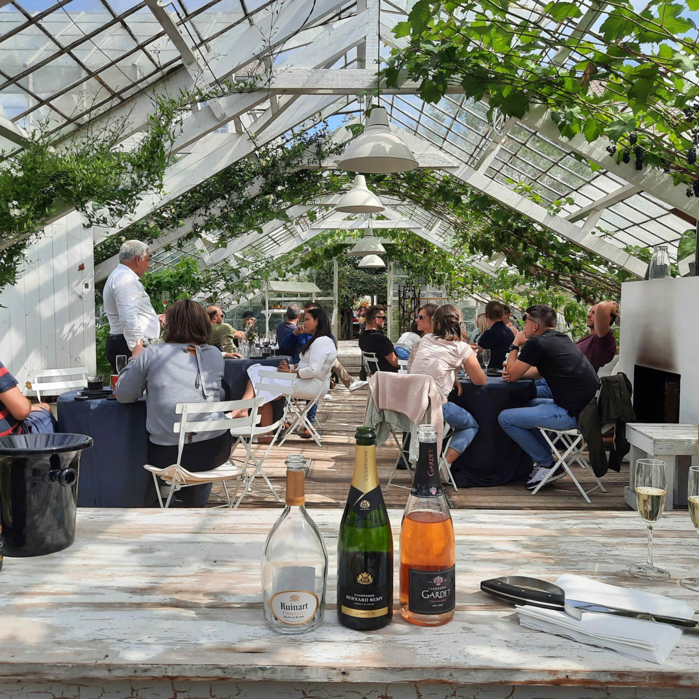 Dégustation de vins pétillants organisée par Ready-Steady