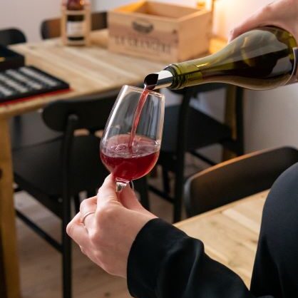 Atelier dégustation de vin lors d'un team building